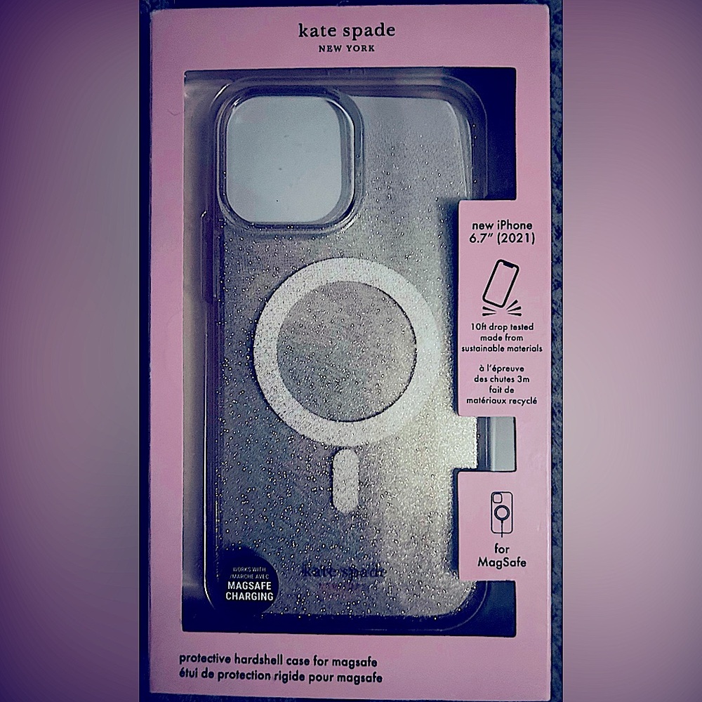 Kate Spade New York Defensive Hardshell Case with MagSafe: Apple iPhone 14 Plus